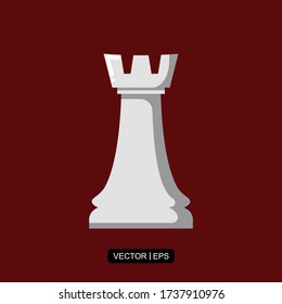Chess flat icon vector illustration logo template for many purpose.