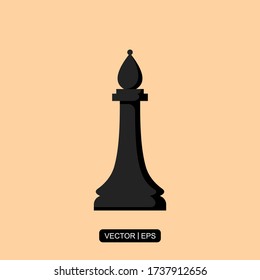 Chess flat icon vector illustration logo template for many purpose.