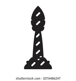 Chess game black vector icon.Black vector illustration of knight. Isolated illustration of chess game icon on white background.
