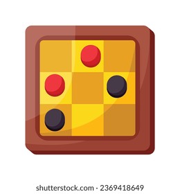 Chess game board vector colorful stickers Icon Design illustration. EPS 10 File
