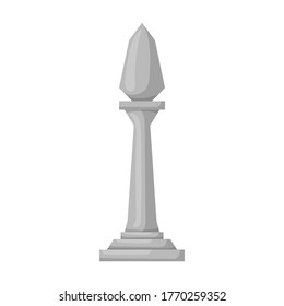 Icono vectorial de la caricatura del juego de ajedrez.Ilustración vectorial de caricatura del caballero. Ilustración aislada del icono del juego de ajedrez sobre fondo blanco.