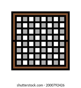 chess game color icon vector.  isolated symbol illustration