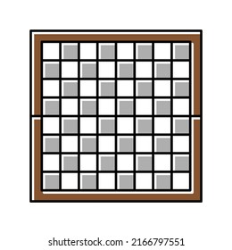 chess game color icon vector. chess game sign. isolated symbol illustration