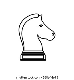 chess game concept icon vector illustration graphic design