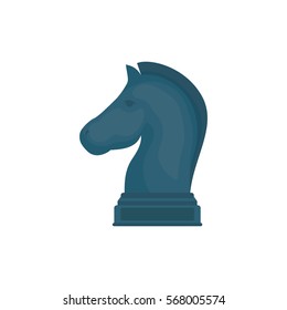 Chess game concept icon vector illustration graphic design