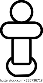 Chess Game Hobby Outline Icon
