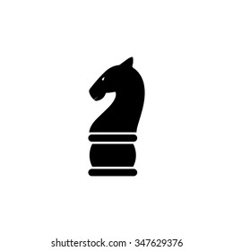 Chess game horse icon