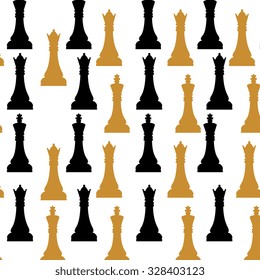 Chess game icon design, vector graphic eps10