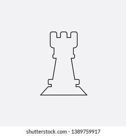 chess game icon sign signifier vector