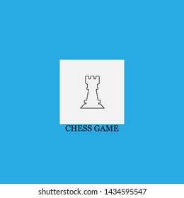 chess game icon sign signifier vector