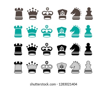 Chess game icons