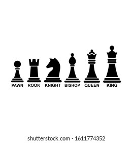 Chess Game Illustration Clipart Vector