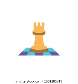 chess game on white background vector illustration design