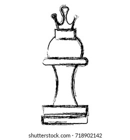 Chess game piece
