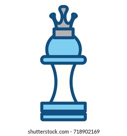Chess game piece