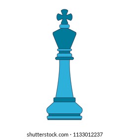 Chess game piece pop colors