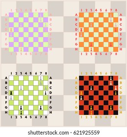 Chess game set