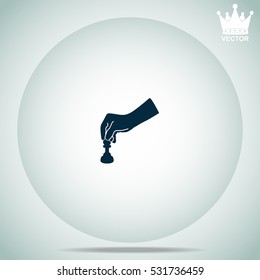 Chess game  vector illustration.
