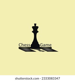 chess game vector illustration logo eps 10