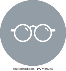Chess glasses, illustration, vector on white background.