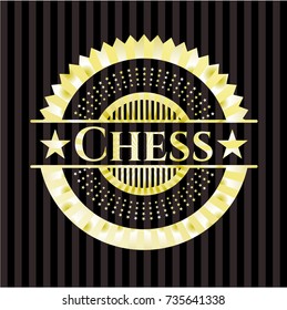 Chess gold emblem