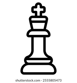 Chess Hobby object icon illustration