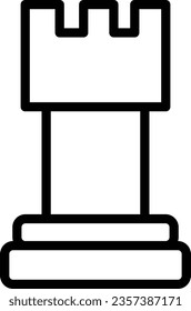 Chess Hobby Sport Outline Icon
