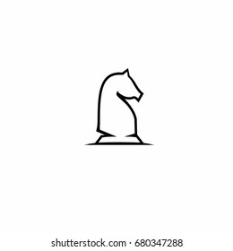 Chess Horse Logo