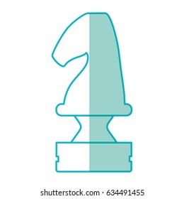 Chess horse piece