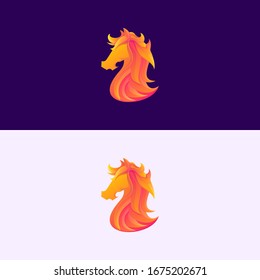 Chess Horse Premium Logo Vector