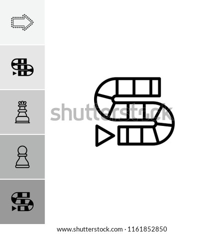 Chess icon. collection of 6 chess filled and outline icons such as dice game. editable chess icons for web and mobile.