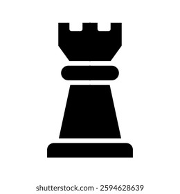 chess icon color editable on white background