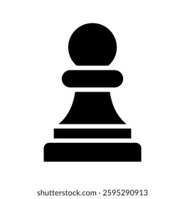 chess icon color editable on white background
