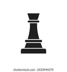 Chess icon design, isolated on white background, vector illustration