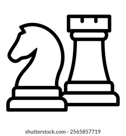 Chess Icon Element For Design
