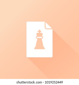 chess icon. game sign