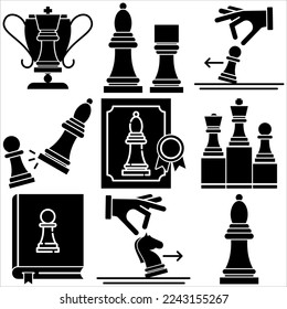 o rei no jogo de xadrez de batalha fica no tabuleiro de xadrez com fundo  preto isolado. negócio de conceito 9169240 Foto de stock no Vecteezy