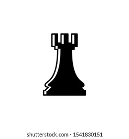 Chess icon isolated on white background. Vector illustration
