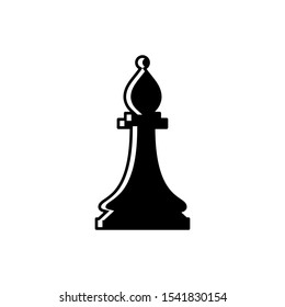 Chess icon isolated on white background. Vector illustration
