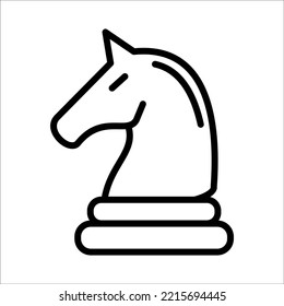 Chess Icon Logo Design Vector Template Illustration Sign And Symbol Pixels Perfect
