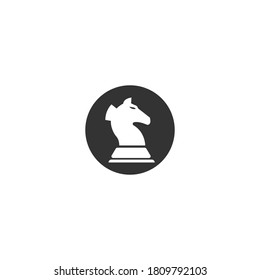 Chess icon logo vector design