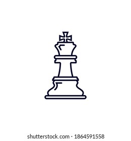 Chess icon logo vector template, Creative Gambling design icon symbol Illustration