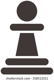 Chess icon - chess pawn