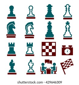 chess icon set