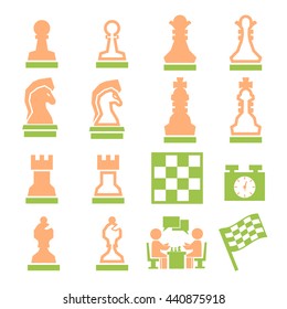 chess icon set