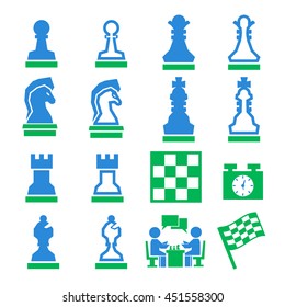 chess icon set
