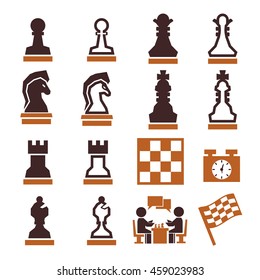 chess icon set