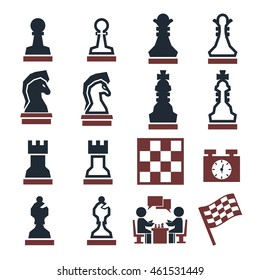 chess icon set