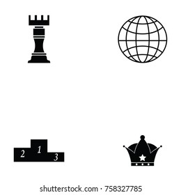 chess icon set