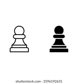 chess icon set color editable
